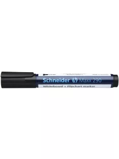   Tábla- és flipchart marker 2-3mm, kerek végű Schneider Maxx 290 fekete
