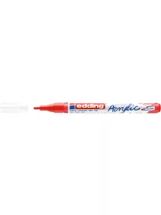 Akril marker 1-2mm, Edding 5300 piros