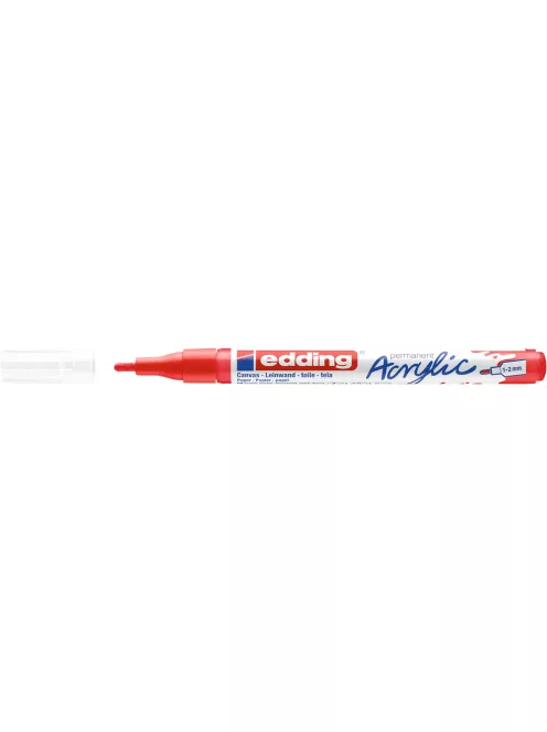 Akril marker 1-2mm, Edding 5300 piros