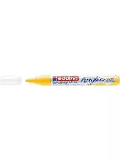 Akril marker 2-3mm, Edding 5100 citromsárga