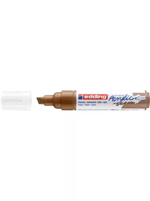 Akril marker 5-10mm, Edding 5000 pasztell mogyoró