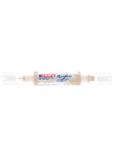   Akril marker 2-3mm, és 5-10mm, 3D kétvégű Edding 5400 bézs