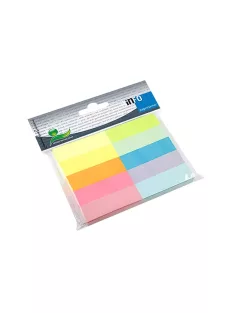   Jelölőcímke 15x50mm, 10x100lap, papír, Info Notes brilant mix vegyes színek