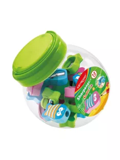   Hegyező 1 lyukú 72 db/display Keyroad Funnyfish vegyes színek