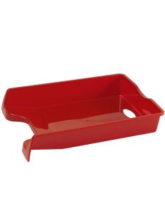 Irattálca műanyag 355, 355x255x60mm, Bluering®, piros