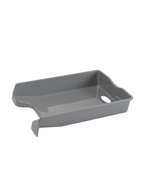 Irattálca műanyag 355, 355x255x60mm, Bluering®, szürke