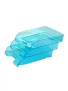 Irattálca műanyag 550 extra széles 345x270x67mm, Bluering®, kék