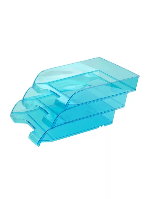 Irattálca műanyag 550 extra széles 345x270x67mm, Bluering®, kék