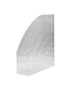   Iratpapucs 8cm, műanyag, 80x300x250mm, Bluering®, víztiszta