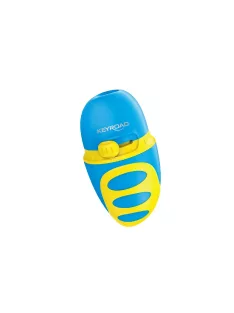   Hegyező 1 lyukú tartályos, fedeles, multifunkciós 18 db/display Keyroad Duo Sharpy vegyes színek