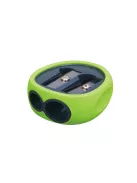 Hegyező 2 lyukú 24 db/display Keyroad Rubber vegyes színek