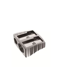 Hegyező 2 lyukú fém 24 db/display Keyroad Metal