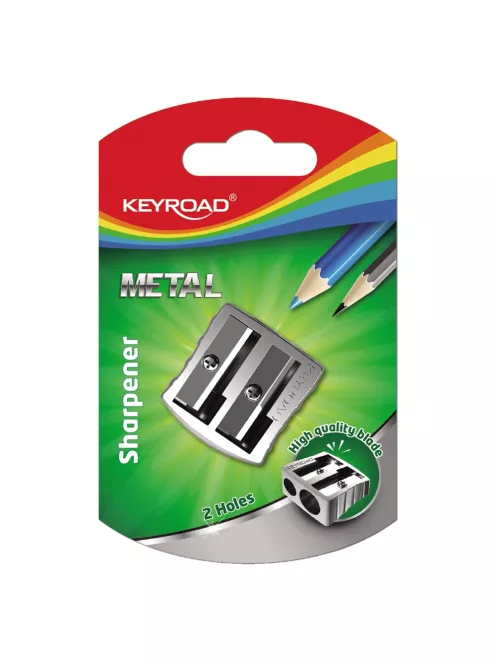 Hegyező 2 lyukú fém Keyroad Metal