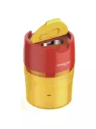 Hegyező 2 lyukú tartályos, fedeles, fém belsővel Keyroad Robby vegyes színek