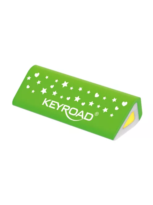 Radír, PVC mentes 24 db/display Keyroad Roo Fix vegyes színek