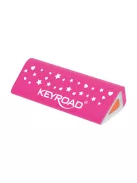 Radír, PVC mentes 24 db/display Keyroad Roo Fix vegyes színek