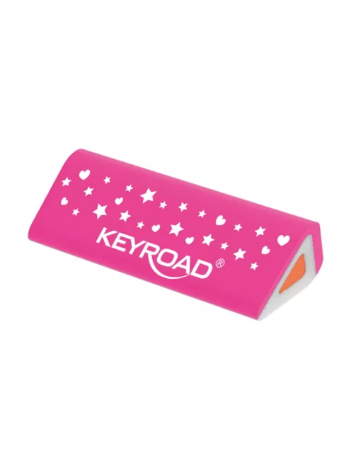 Radír, PVC mentes 24 db/display Keyroad Roo Fix vegyes színek