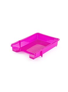   Irattálca műanyag 460, 355x255x55mm, Bluering®, rózsaszín
