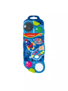 Vízfesték készlet 12 db-os Keyroad vegyes színek