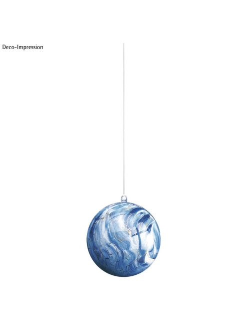 Műanyag gömb, kettéosztható,8 cm