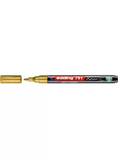 Lakkmarker 1-2mm, kerek Edding 791 arany
