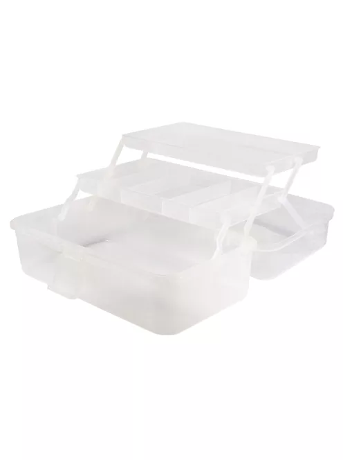 Műanyag szerszámosláda, 310x170x150mm