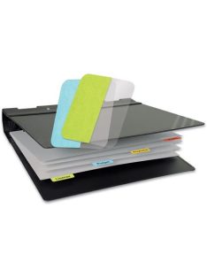   DJOIS Jelölőcímke, műanyag, 4x12 lap, 12x40 mm, DJOIS, vegyes