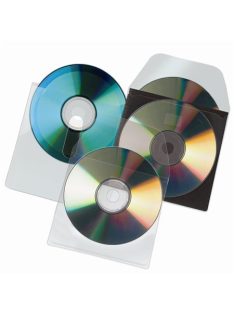   DJOIS CD tartó zseb, füllel ellátott, öntapadó, 127x127 mm, DJOIS
