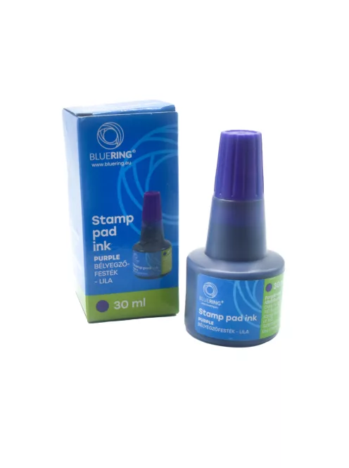 Bélyegzőfesték 30ml, Bluering® Flower lila