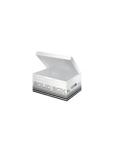   Archiváló doboz S méret, felfelé nyíló tetővel Leitz Solid Box fehér