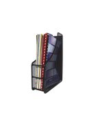 Fémhálós iratpapucs Fornax, fekete