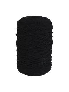   Fonal makraméhoz, egyéb kézimunkákhoz 2mm átm., fekete, 250 m (250g)/gombolyag