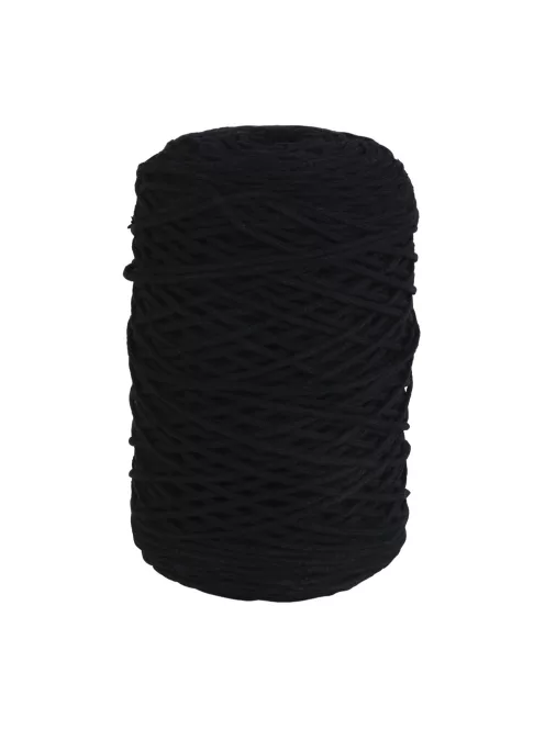 Fonal makraméhoz, egyéb kézimunkákhoz 2mm átm., fekete, 250 m (250g)/gombolyag