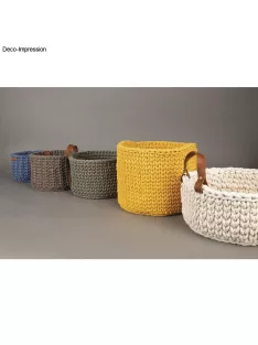   Fonal makramézáshoz, egyéb kézimunkához 4mm átm.,nádzöld, 65 m (250 g)