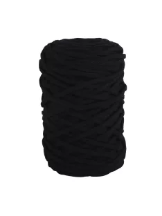   Fonal makraméhoz, egyéb kézimunkákhoz 4mm átm., fekete, 65 m (250g)/gombolyag