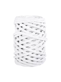   Fonal makraméhoz, egyéb kézimunkákhoz 6mm átm., fehér, 27 m (250g)/gombolyag