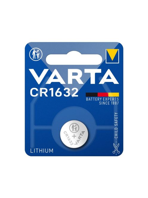 Gombelem CR1632 1db/csomag, Varta