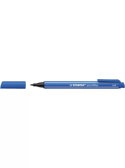 Rostirón 0,8mm, STABILO Point Max kék