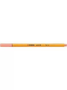 Rostirón, tűfilc 0,4mm, STABILO Point 88 barack