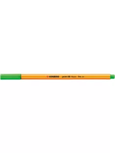 Rostirón, tűfilc 0,4mm, STABILO Point 88 neon zöld