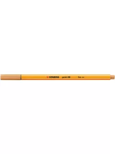Rostirón, tűfilc 0,4mm, STABILO Point 88 okkersárga