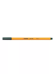 Rostirón, tűfilc 0,4mm, STABILO Point 88 sötétzöld