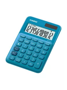   Számológép asztali 12 digit nagy kijelző Casio MS 20 UC kék