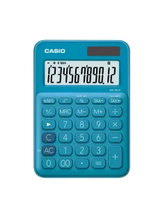   Számológép asztali 12 digit nagy kijelző Casio MS 20 UC kék