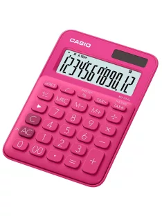   Számológép asztali 12 digit nagy kijelző Casio MS 20 UC magenta