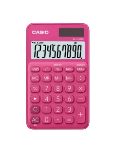 Zsebszámológép 10 digit Casio SL 310 rózsaszín