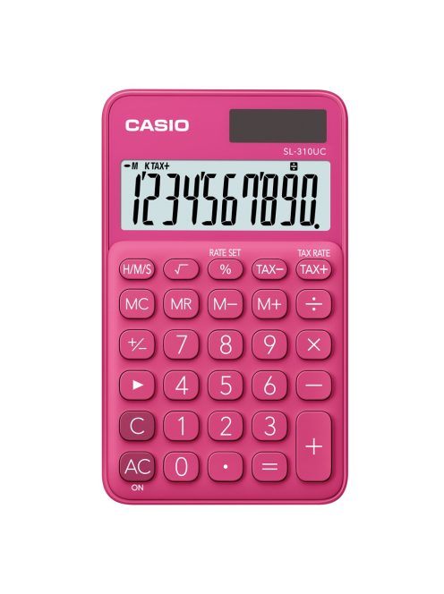 Zsebszámológép 10 digit Casio SL 310 rózsaszín