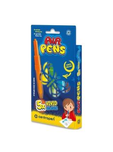   Filctoll fújós készlet Centropen AIRPENS 1500 Vivid 5 klf. szín