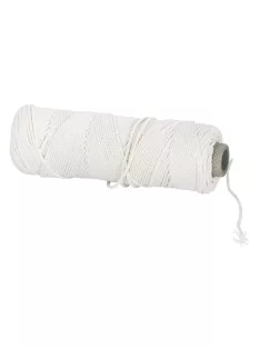 Makraméfonal, 2mm ?, fehér, ca. 180g,  70m