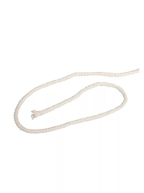 Pamutzsinór, 3,7mm átm., fehér, kb.500g, 141m